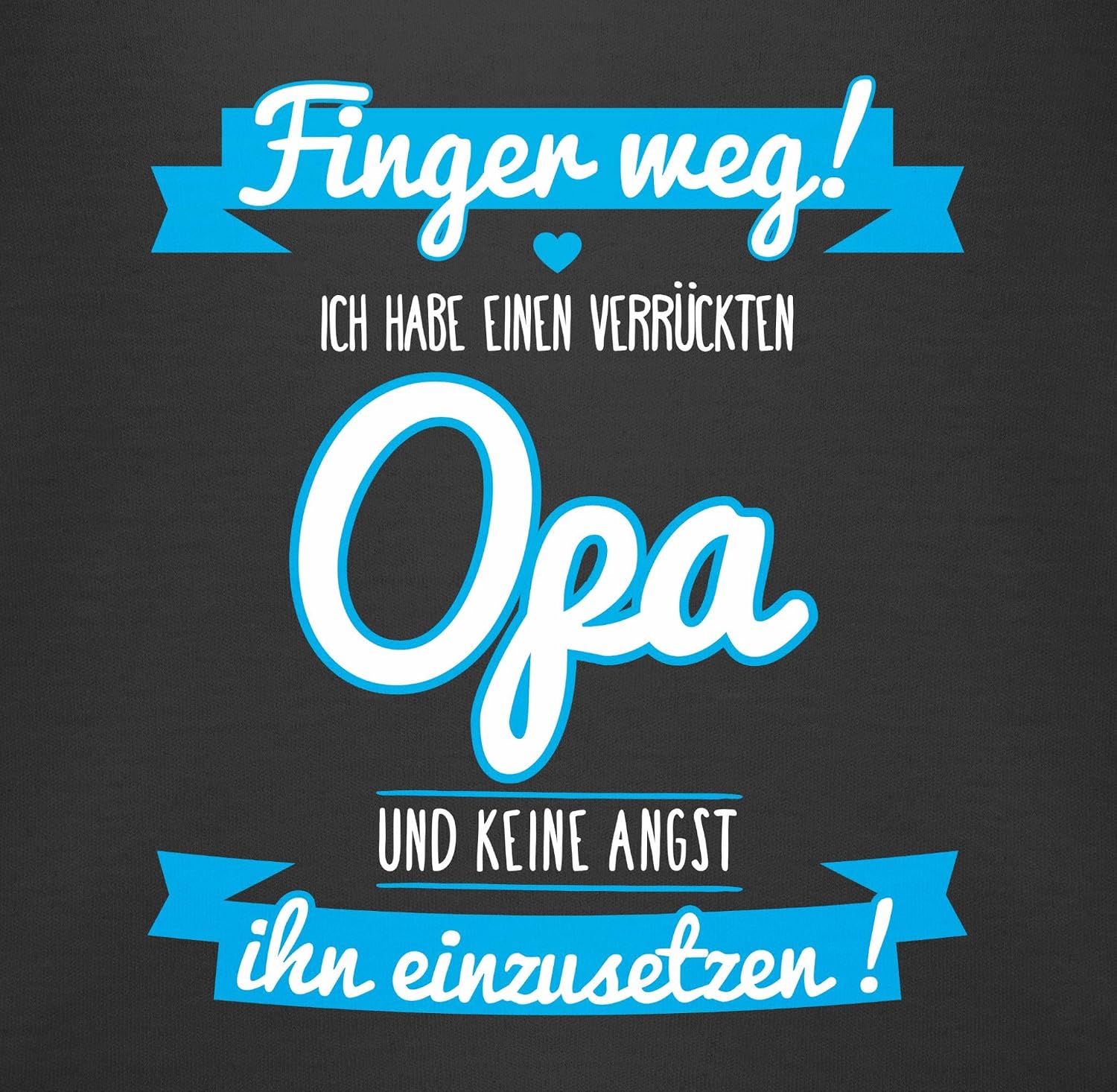 Shirtracer - Baby Bodysuit Short Sleeve - Sayings - Ich habe einen verrückten Opa – Bild 2