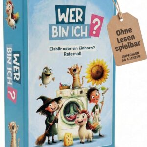 Who Am Ich? | Guessing Game & Travel Game | Great Gift for Children from 4 Years
