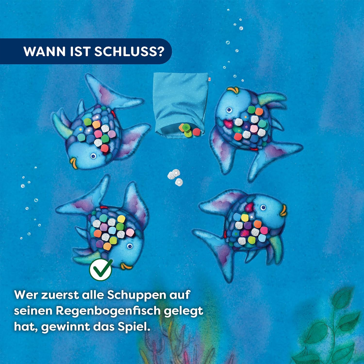HABA Glitter Bingo The Rainbow Fish - Children's Game from 3 Years – Bild 5
