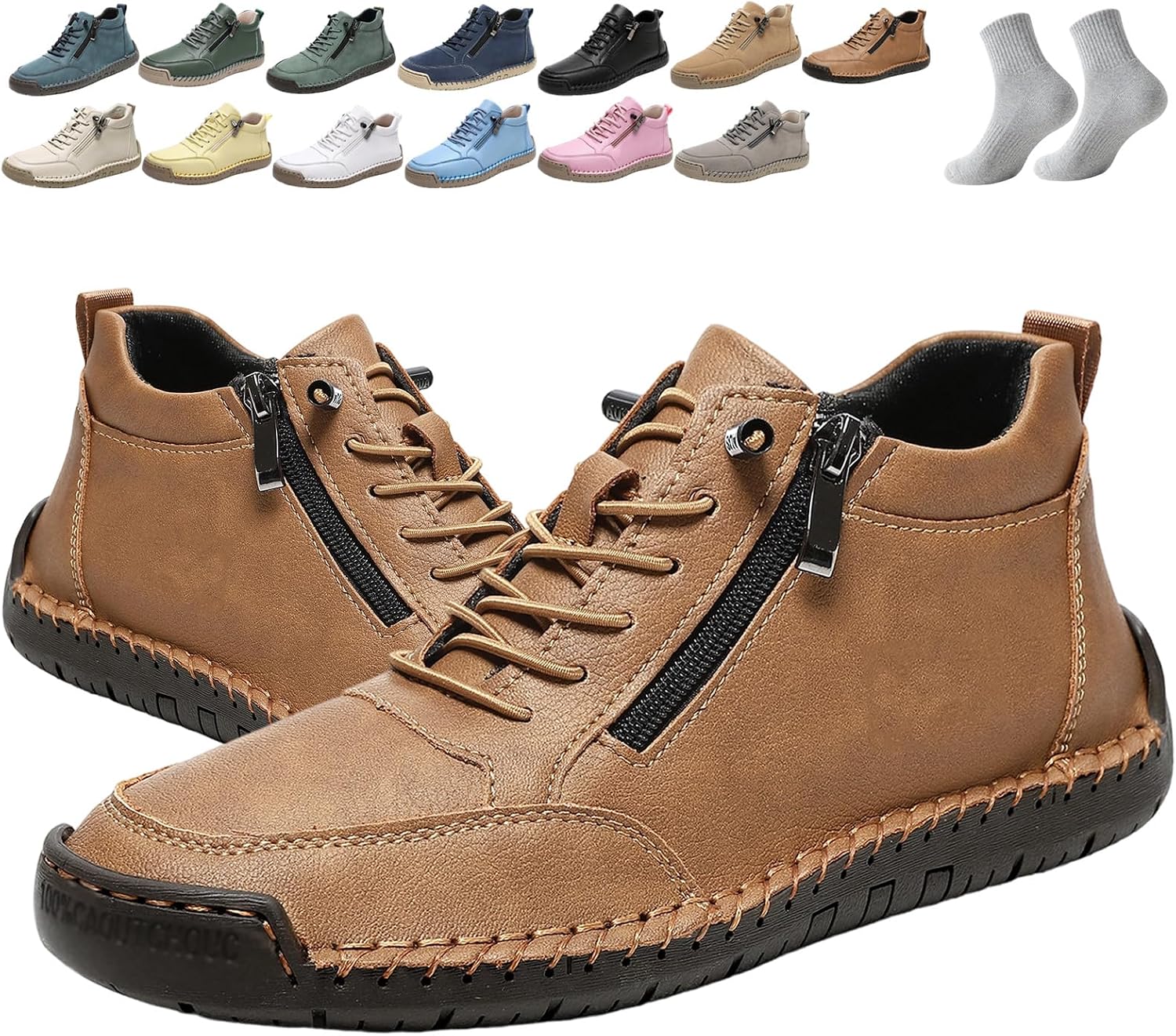 OrthopäDische Schuhe Damen Kalbsleder, Bequeme rutschfest
