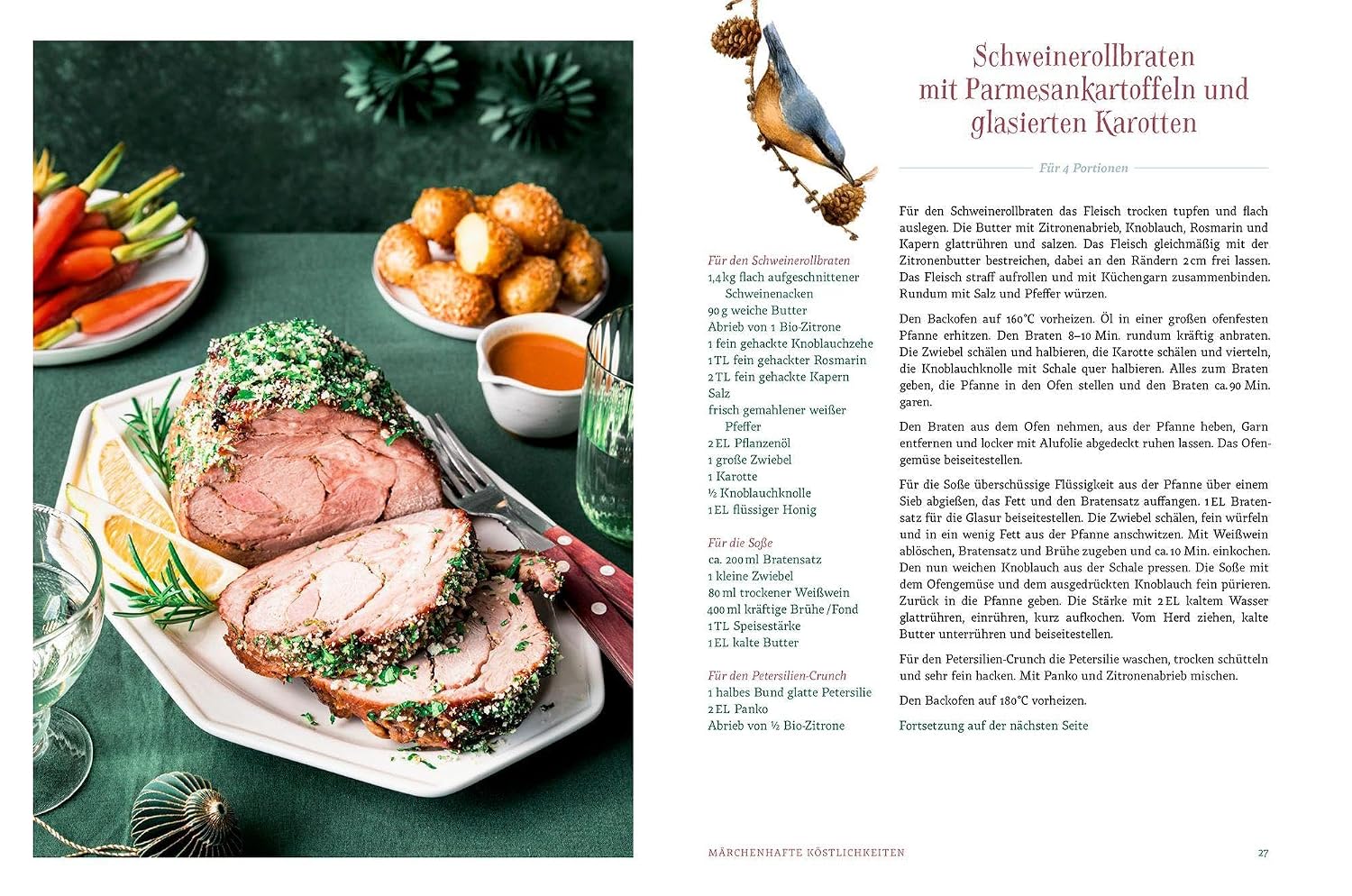 Alles Liebe zum Weihnachtsfest: Mit Rezepten und Kreativideen: Weihnachtliches Kochbuch mit 40 Rezepten, DIY-Ideen, Geschichten und Geschenkcharakter – Bild 11