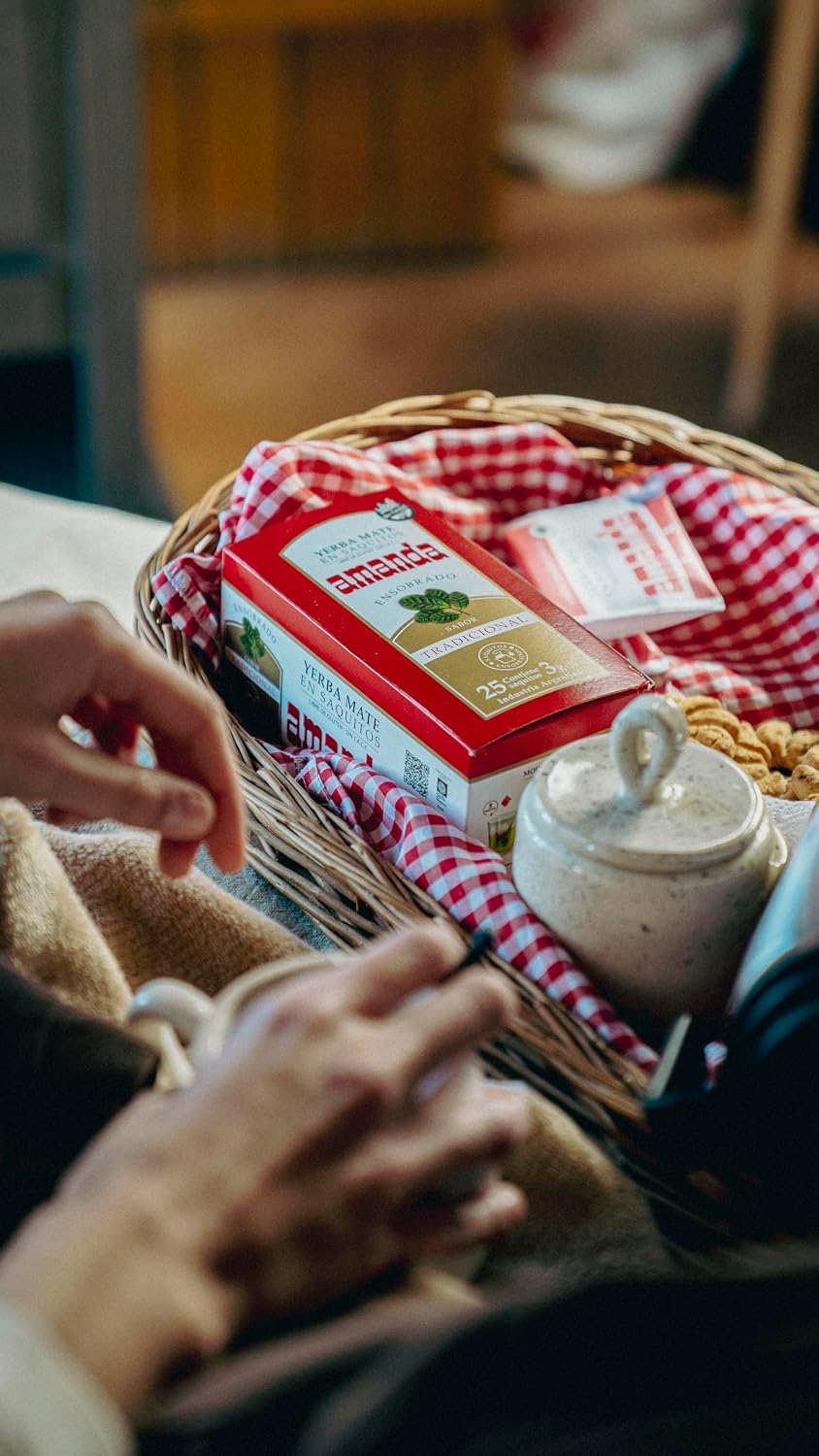 Yerba Mate Amanda Tea Bags x25 – Bild 4