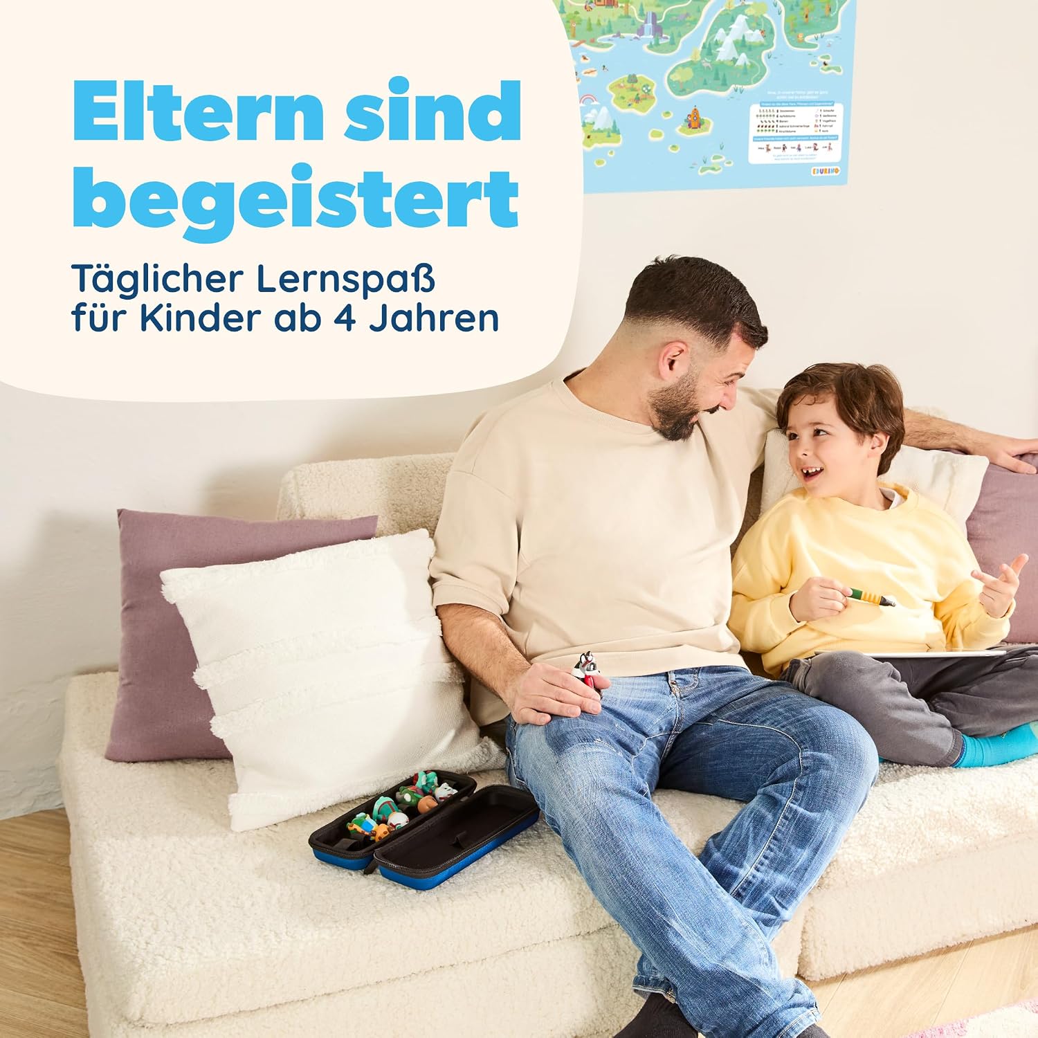 Edurino Bundle - 5 Educational Games Children from 4 Years - with App, Pen – Bild 4