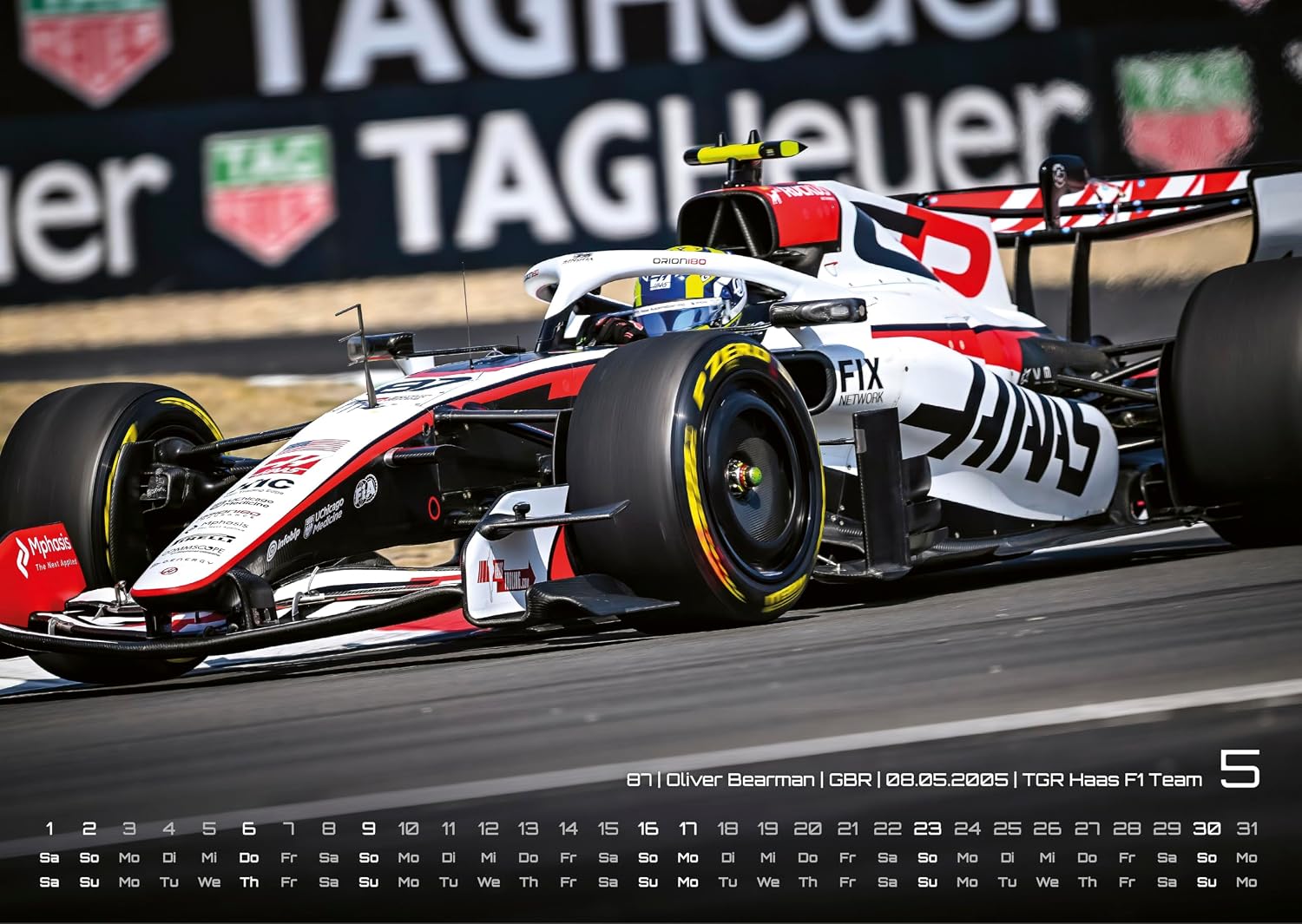 Formula 1 - Grand Prix 2027 | Premium F1 Calendar DIN A3 (42 cm x 30 cm) - Wall Calendar with Spectacular Photos of the Current Season | Ideal for F1 Fans – Bild 7