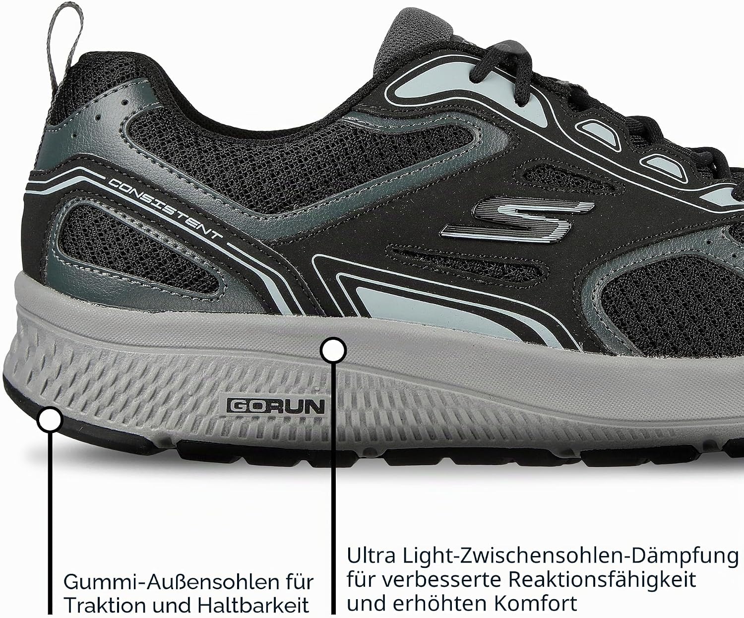 Skechers Men's Go Run Consistent Trainers – Bild 3