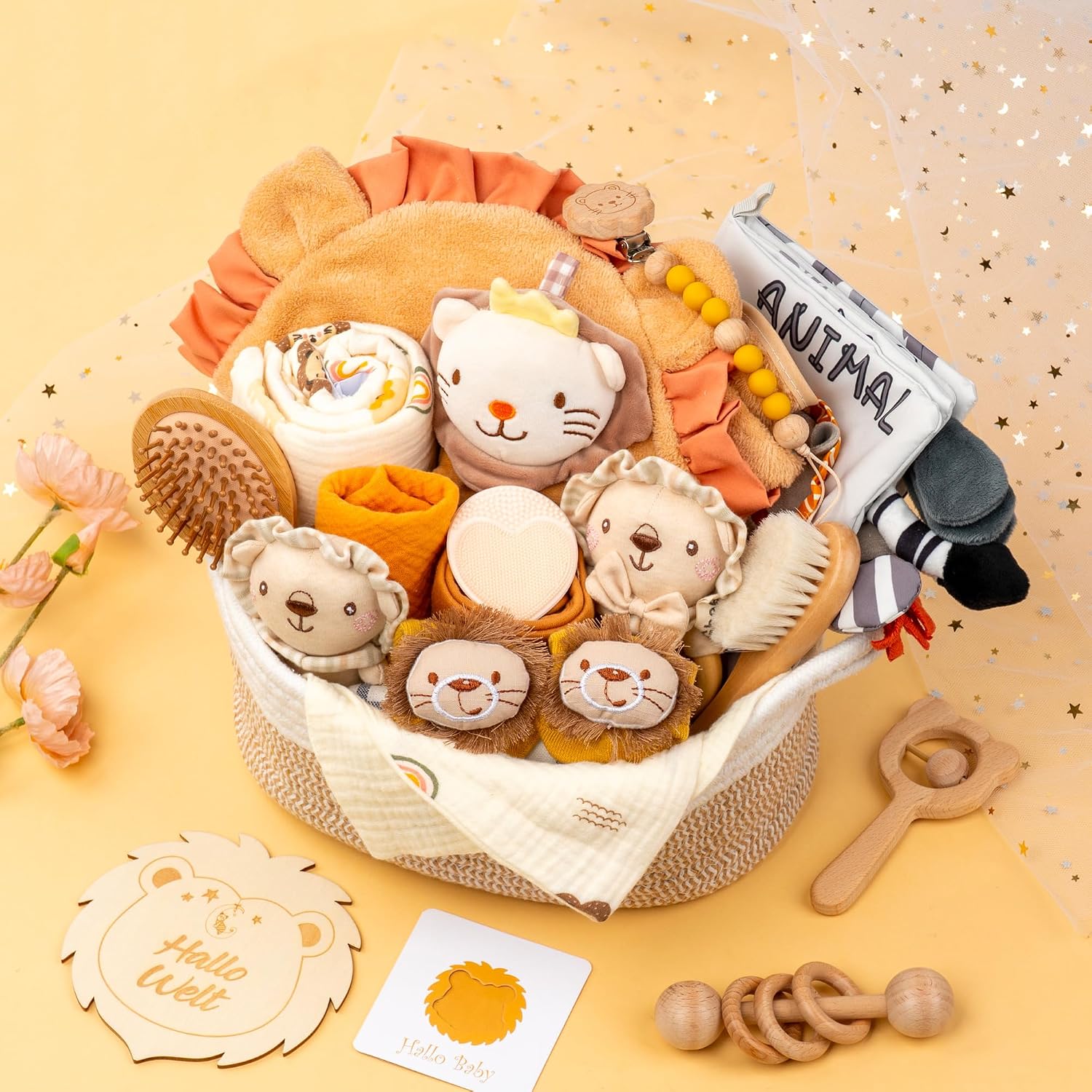 Baby Shower Gift for Birth Boy with Baby Blanket – Bild 7