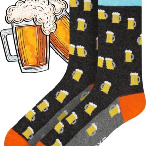 soxo Bier Geschenke Für Männer – Lustige Beer Socken Herren Mit Motiv 40-45