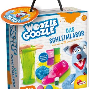 Lisciani - WOOZLE GOOZLE The Slime Laboratory - Scientific Experiment Kit for Children from 6 Years - Funny Lab - Make 20 Different Slime Types - Experiments for Children