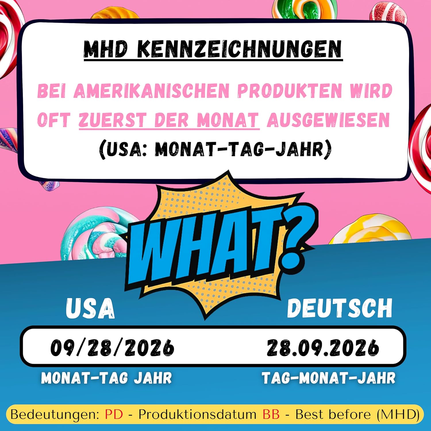 American Candy Box, Colourful USA Candy Mix for Children and Adults, American Style Gift Box with Snacks & Sweets, Candy & Bar (Sweets) – Bild 5
