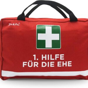 1. Help Bag for Couples - 28 x 18 x 8 cm Large | Funny Gift for Wedding or Anniversary - Golden Wedding - Ideal Wedding Gift for Newlyweds