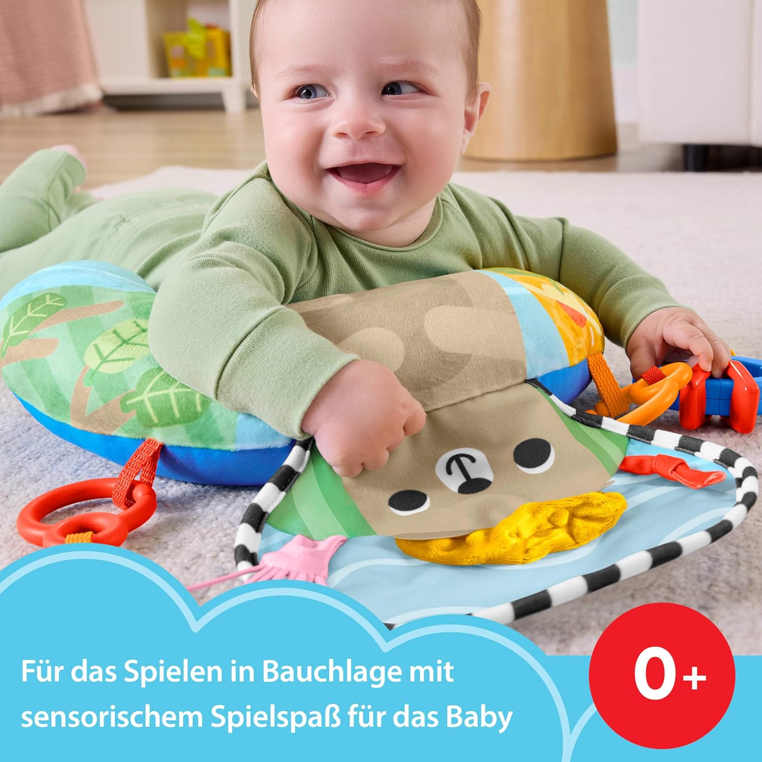 Fisher-Price Sensory Adventures Belly Support Baby Toy – Bild 2