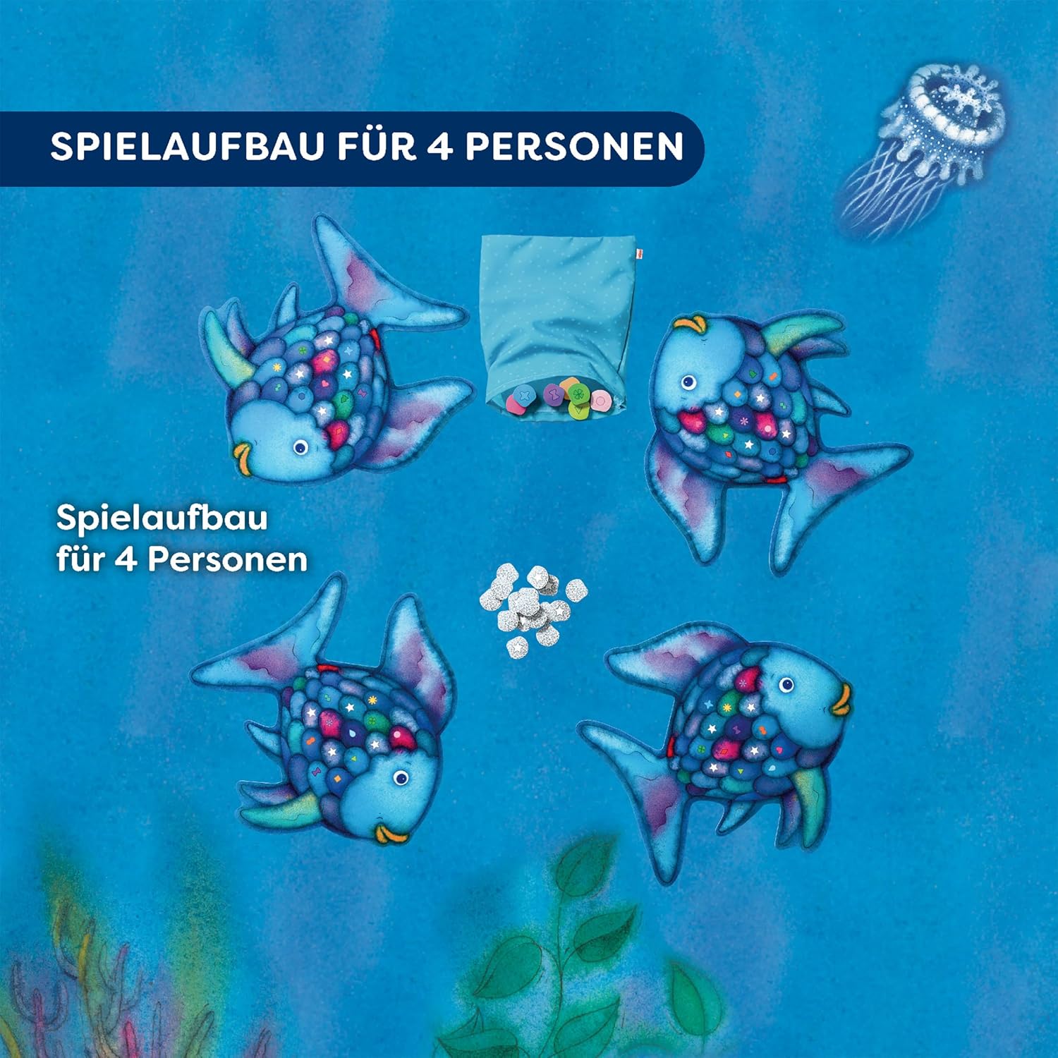 HABA Glitter Bingo The Rainbow Fish - Children's Game from 3 Years – Bild 3
