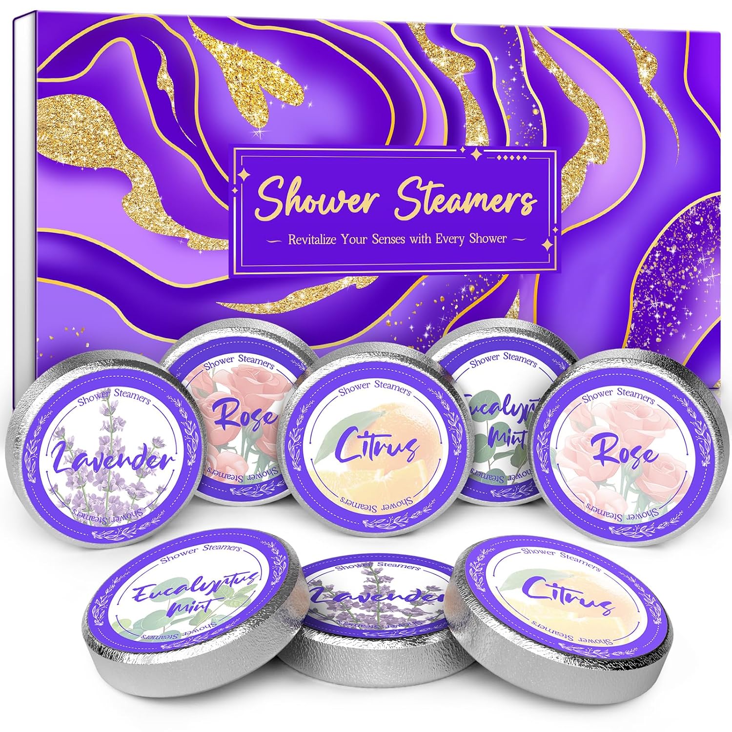 Linkax Shower Steamers Aromatherapy Gifts for Women/Wife/Girlfriend
