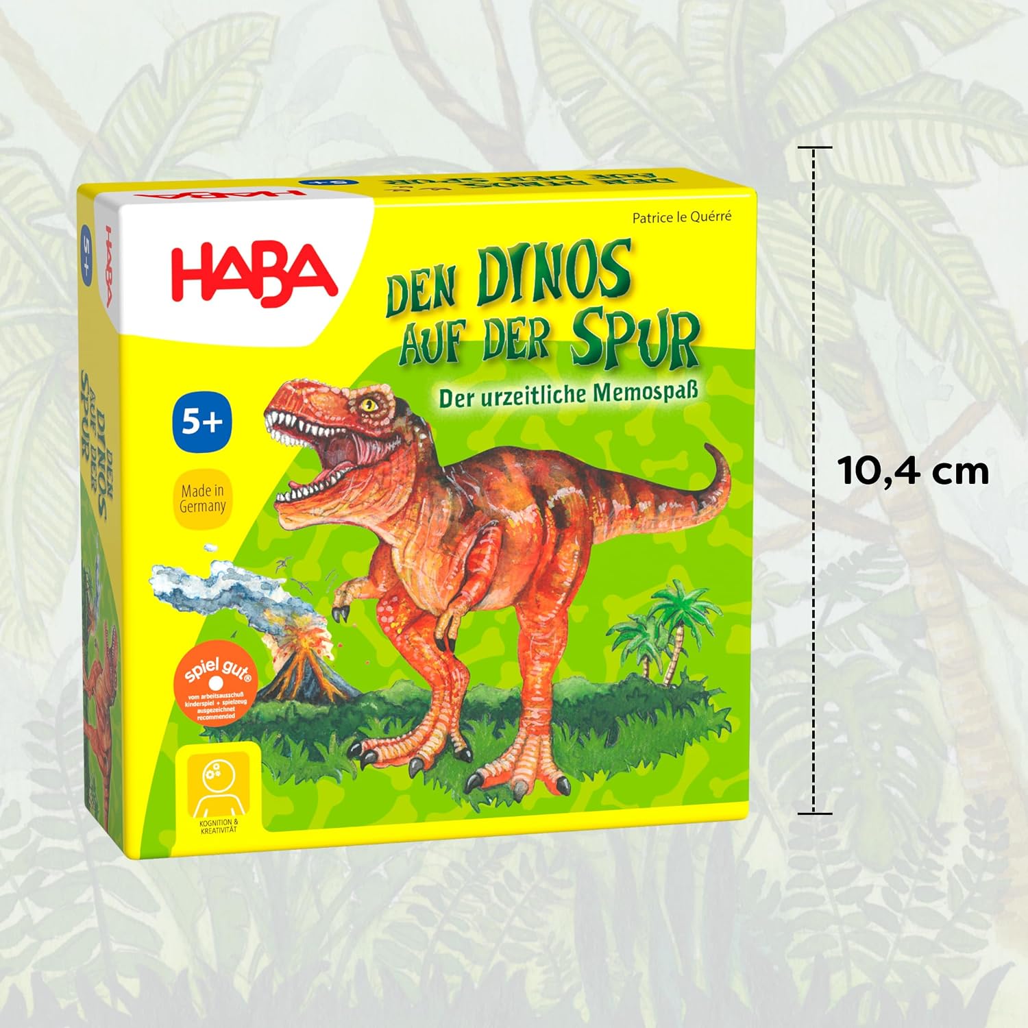HABA The Dinos on the Trail - Exciting Dino Board Game for the Whole Family - Prehistoric Memo Children's Game with Wooden Figures - Great Gift Game for 2-4 Players – Bild 5