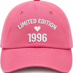 Limited Edition 1996 Baseball Cap - Gift 30th Birthday Women