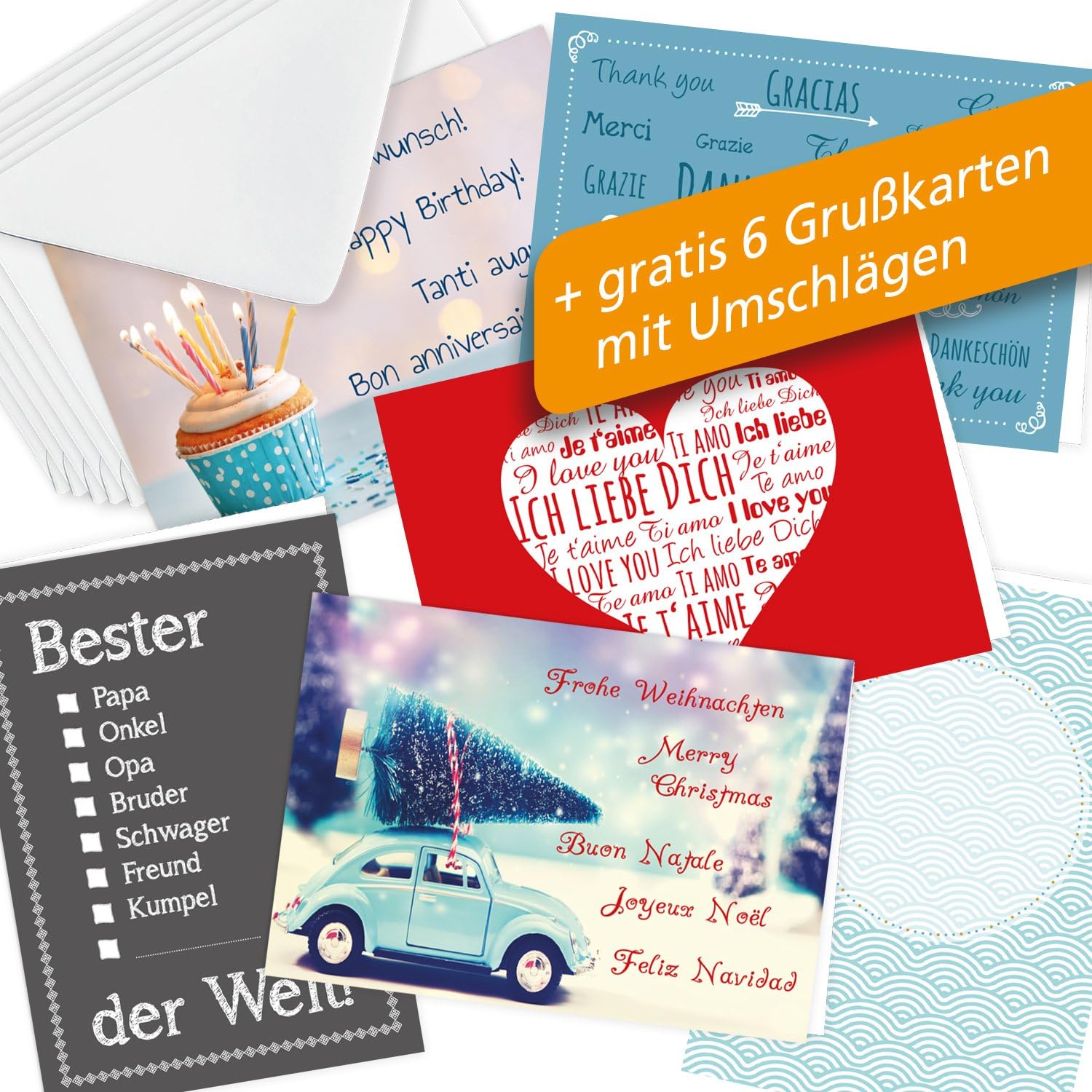 Men's gift idea, 16 beers from all over the world, birthday gift set – Bild 7