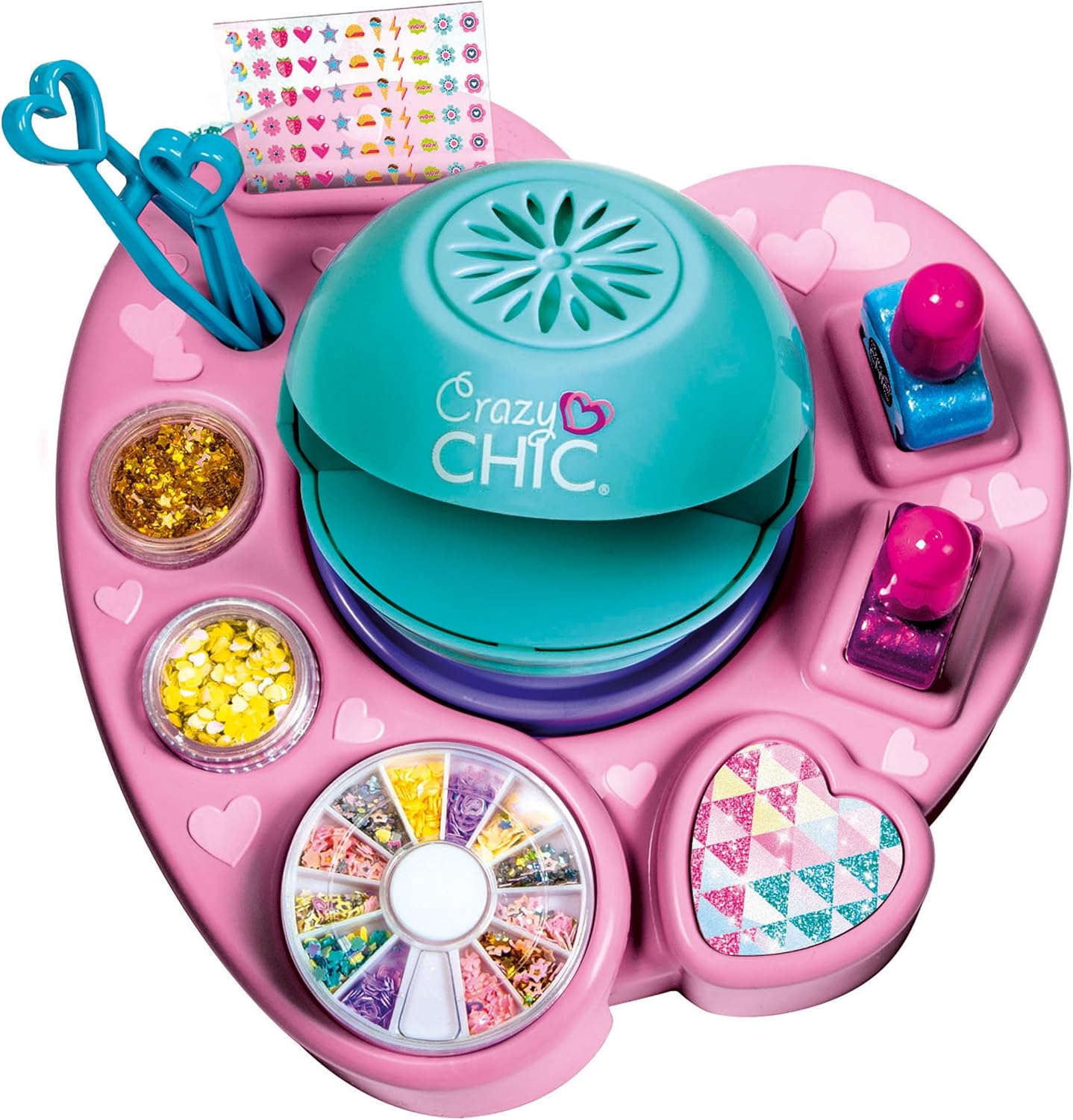 Clementoni Crazy Chic Cool Nail Art - DIY Nail Art Set for Kids – Bild 5