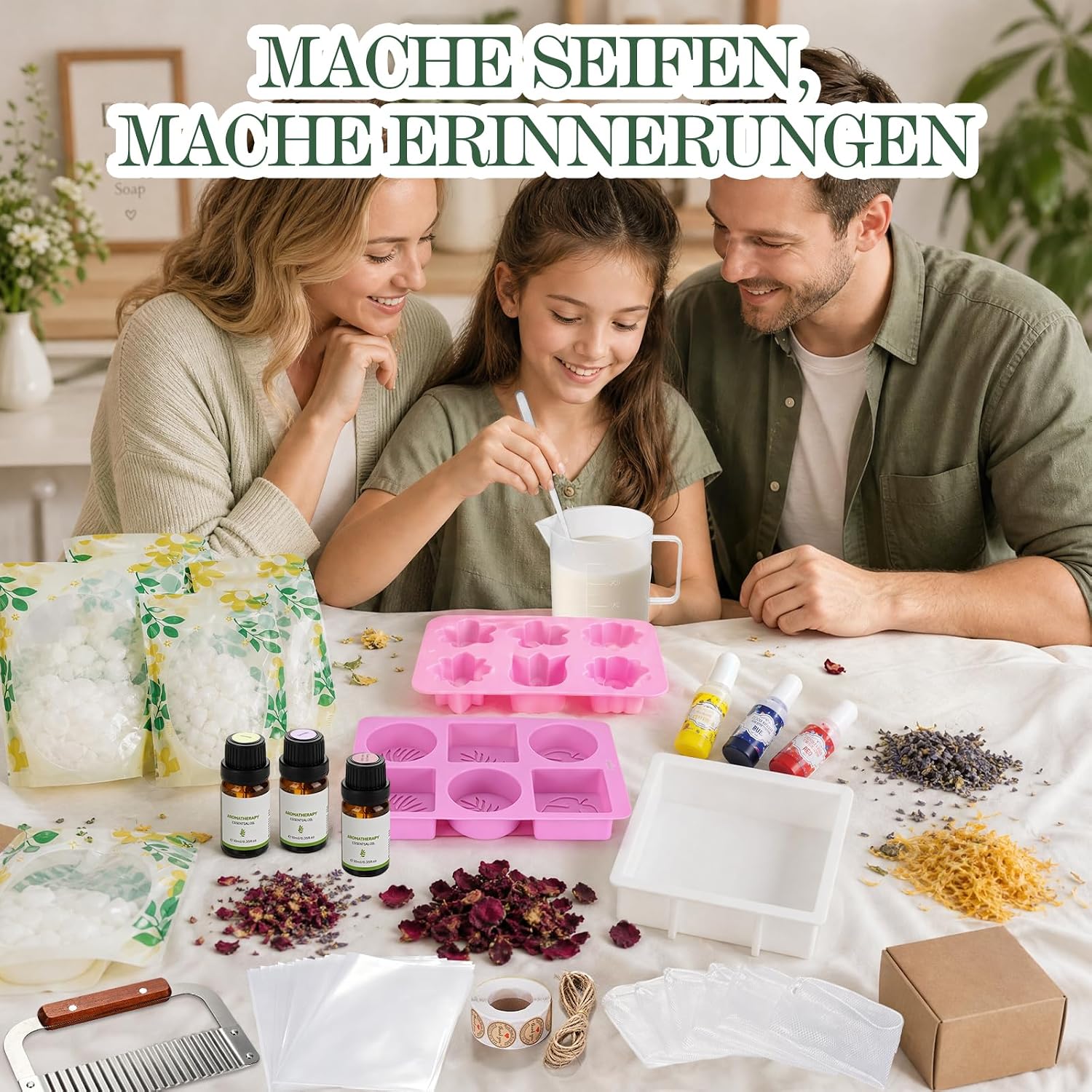Make Your Own Soaps Set, Creative Soaps DIY Set for Adults – Bild 4
