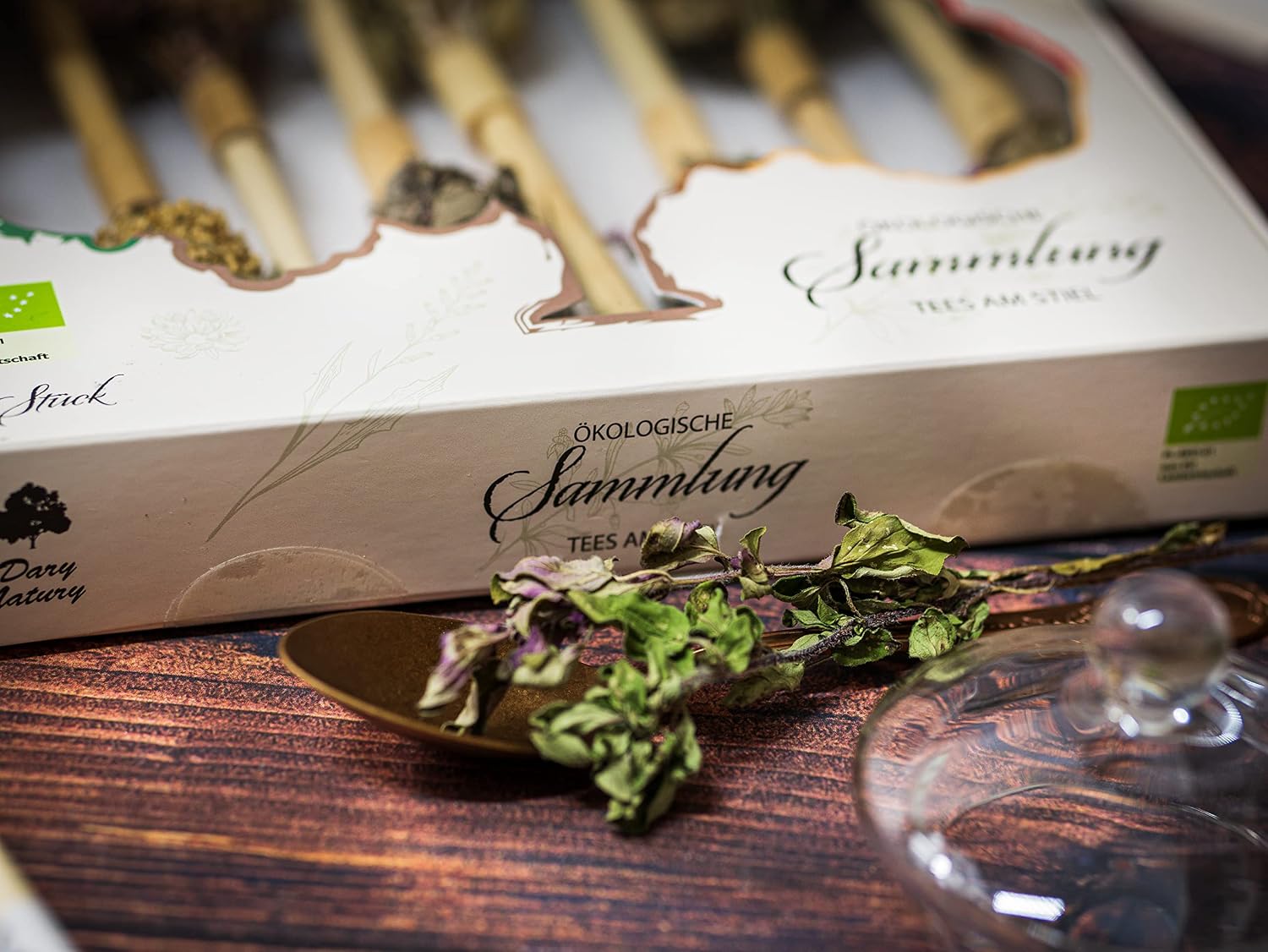 Organic Herbal Tea Sticks Collection Flowers Leaf Handmade Organic Product Gift Set Natural Premium Quality – Bild 7