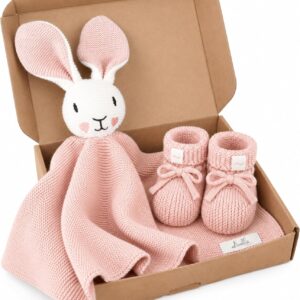 Livella Cuddly Blanket Rabbit with Socks – Cuddly Toy Made from 100%