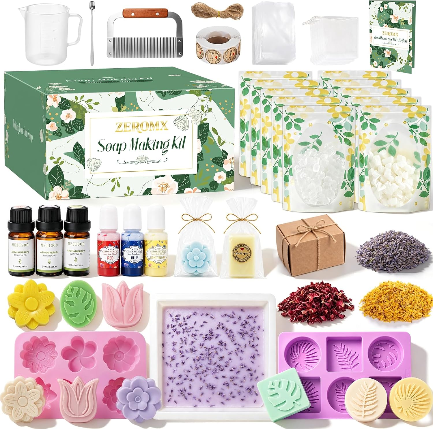 Make Your Own Soaps Set, Creative Soaps DIY Set for Adults