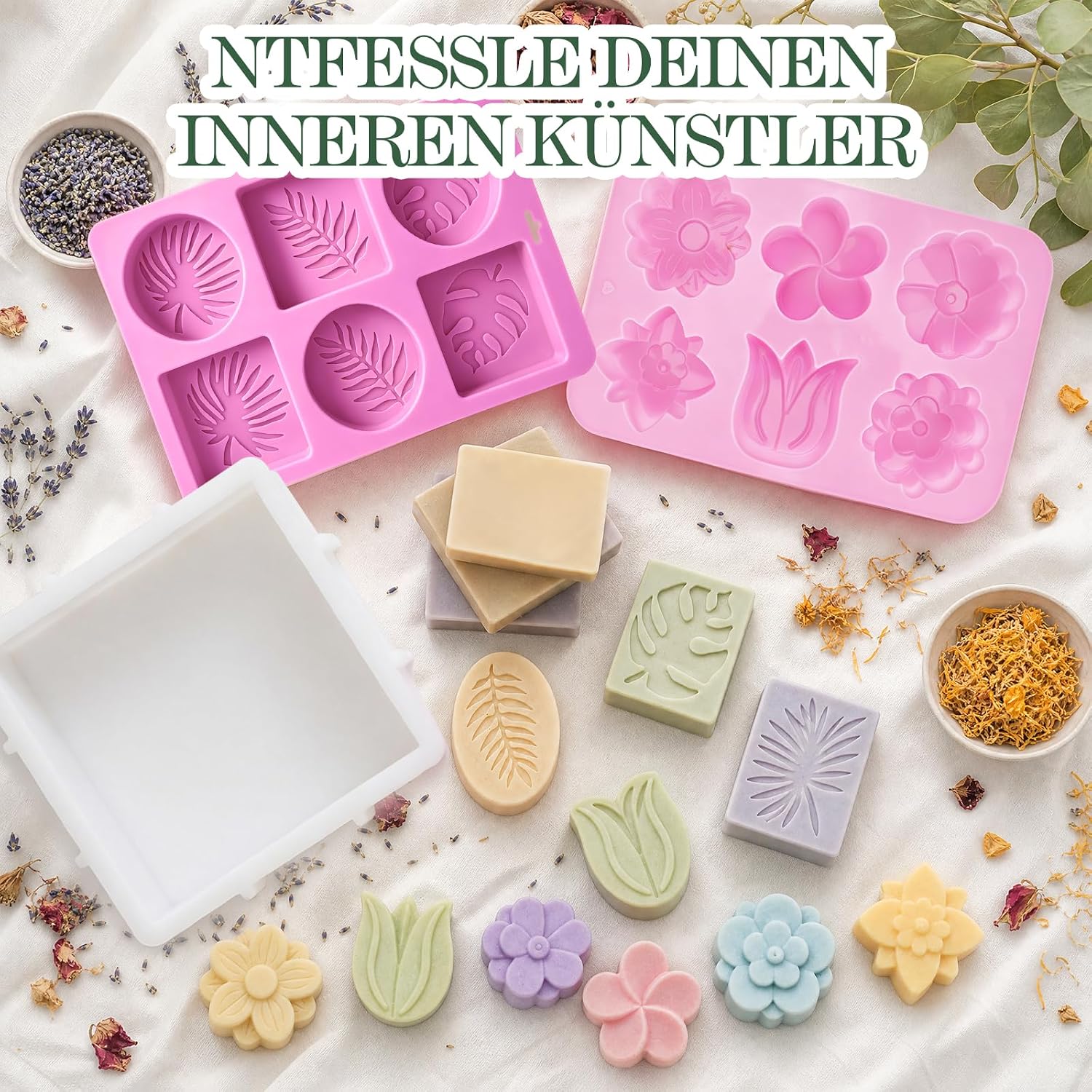 Make Your Own Soaps Set, Creative Soaps DIY Set for Adults – Bild 7