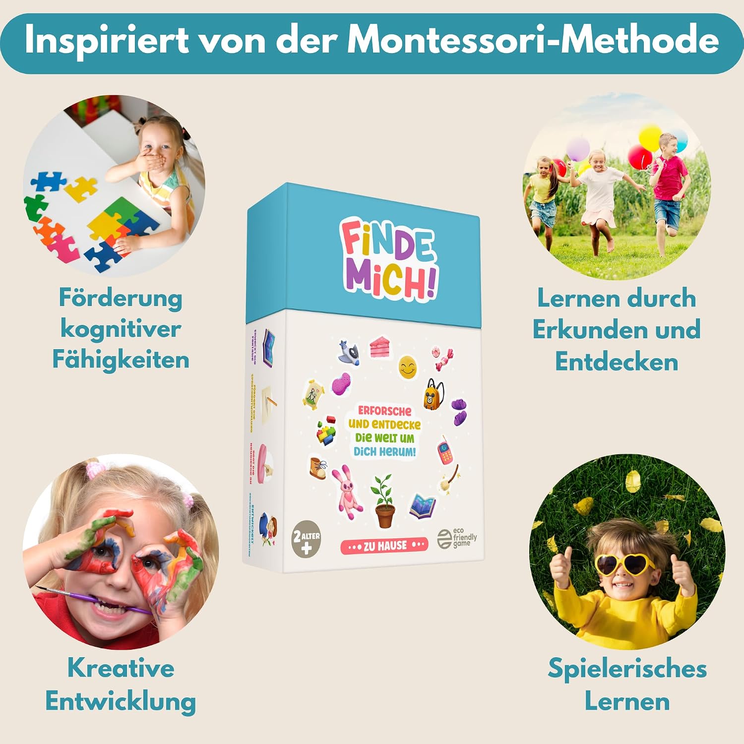 Oh Happy Games - Find Me At Home - Search and Find Game for Children from 2 to 7 Years - 56 Cards and 3 Game Modes - Observation Game and Educational Game for Indoor without Screen – Bild 6