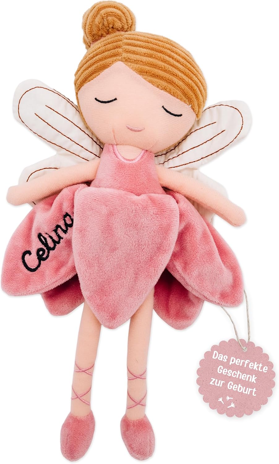 wunderwunsch Rag Doll Girl from 1 Year Personalised Fairy