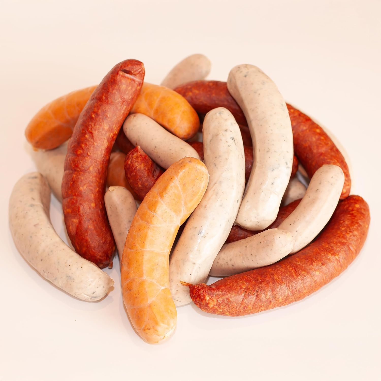 MEISTER'S Grill Package Bratwurst, Cheese Sausage, Smoked Sausage Debrecziner, BBQ Bratwurst without Bowels, Christmas Market Barbecue Sausage, Rusted Sausage in Food Package for Grilling and Roasting – Bild 7