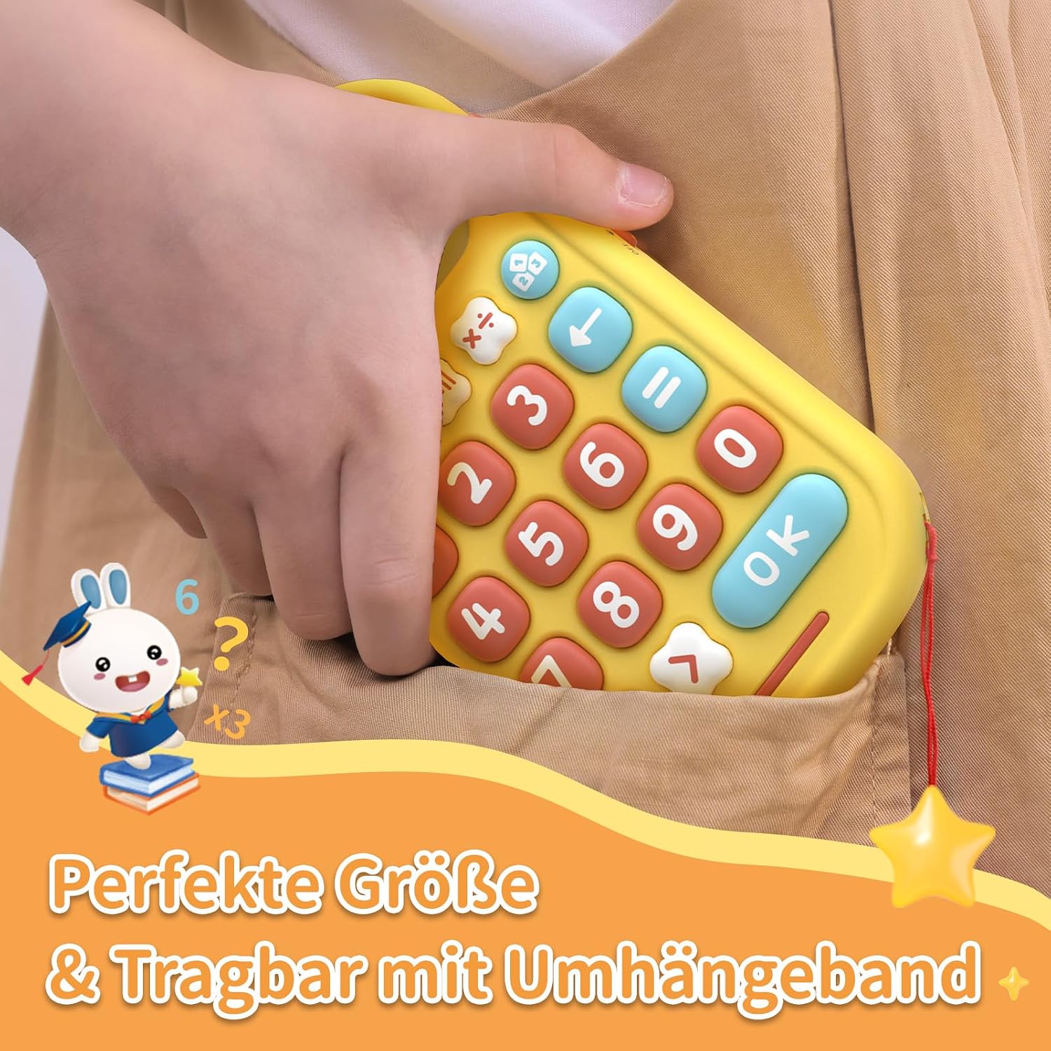 alilo Maths Game for Children 5-12 Years, Electronic Mental Calculation Trainer for Addition, Subtraction, Multiplication & Division, Interactive Maths Trainer with 19 Games, 5 Modes & 50,000 Tasks – Bild 6