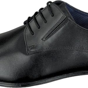 Bugatti Herren Anzugschuhe Klassischer Business Lederschuhe Derby mit Logo