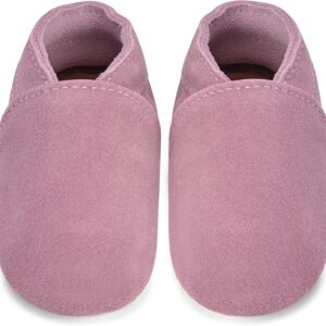 IceUnicorn Baby’s First Walking Shoes, for Babies (Girls and Boys), Leather Slippers, Soft, Suede Soles, Leather Shoes