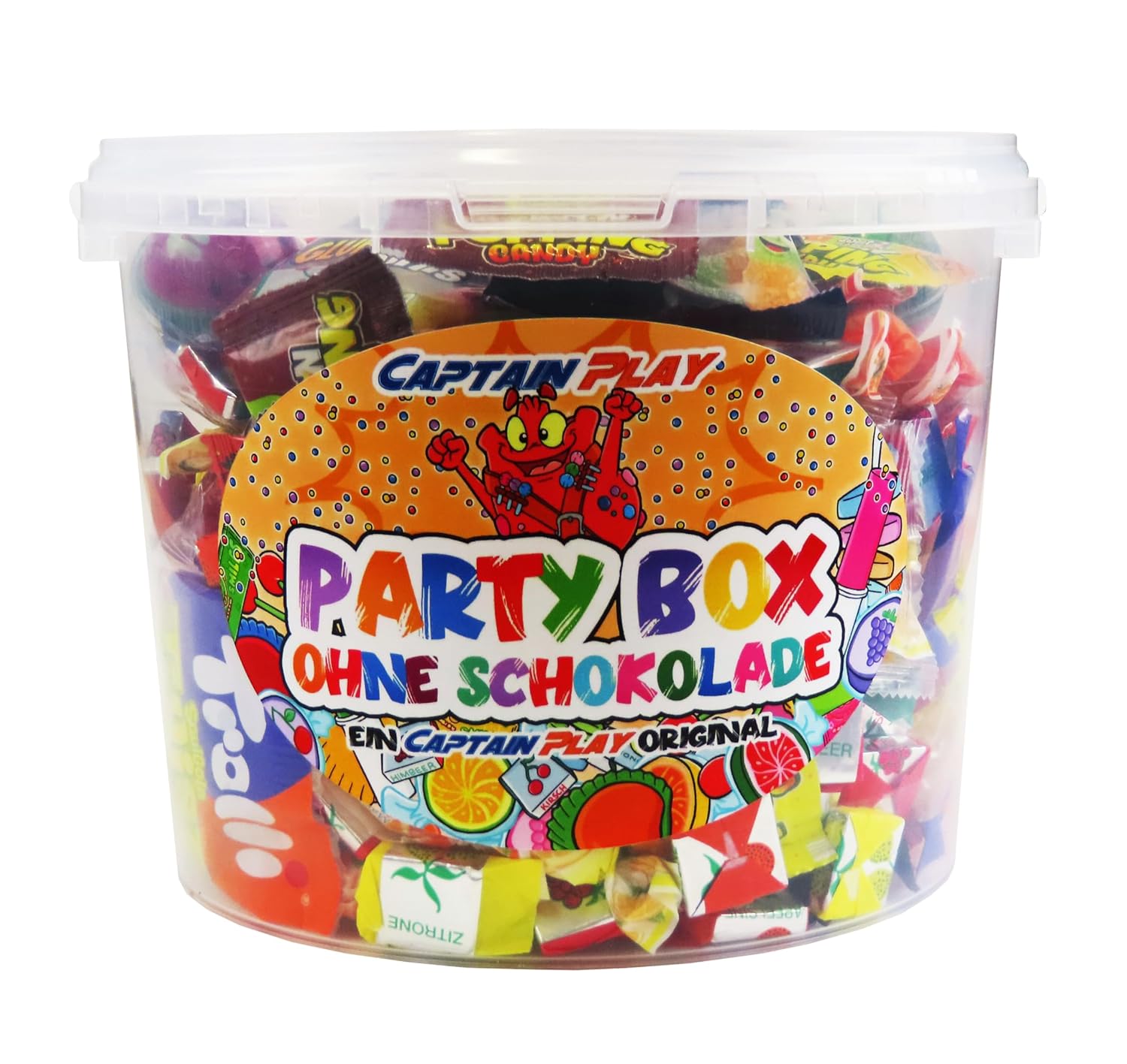Sweets - Mix Party Box without Chocolate with 1 kg, for Children's Birthday Party with 6 Children, Pack of 1 (1 x 1 kg), Sweets Bulk Pack – Bild 6