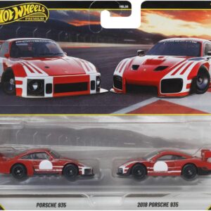 Hot Wheels Premium Car Culture Porsche 935 1:64 Scale Pack of 2