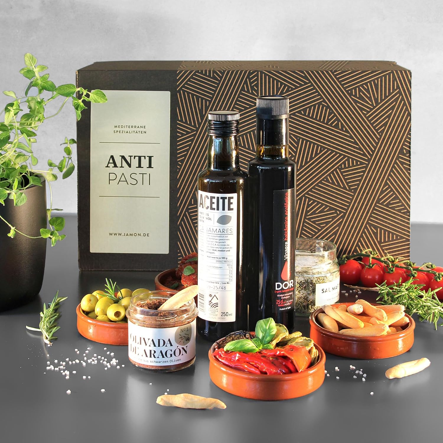 Antipasti Gift Box, Vegan Mediterranean Gift Set by GESCHENKVOLL – Bild 2