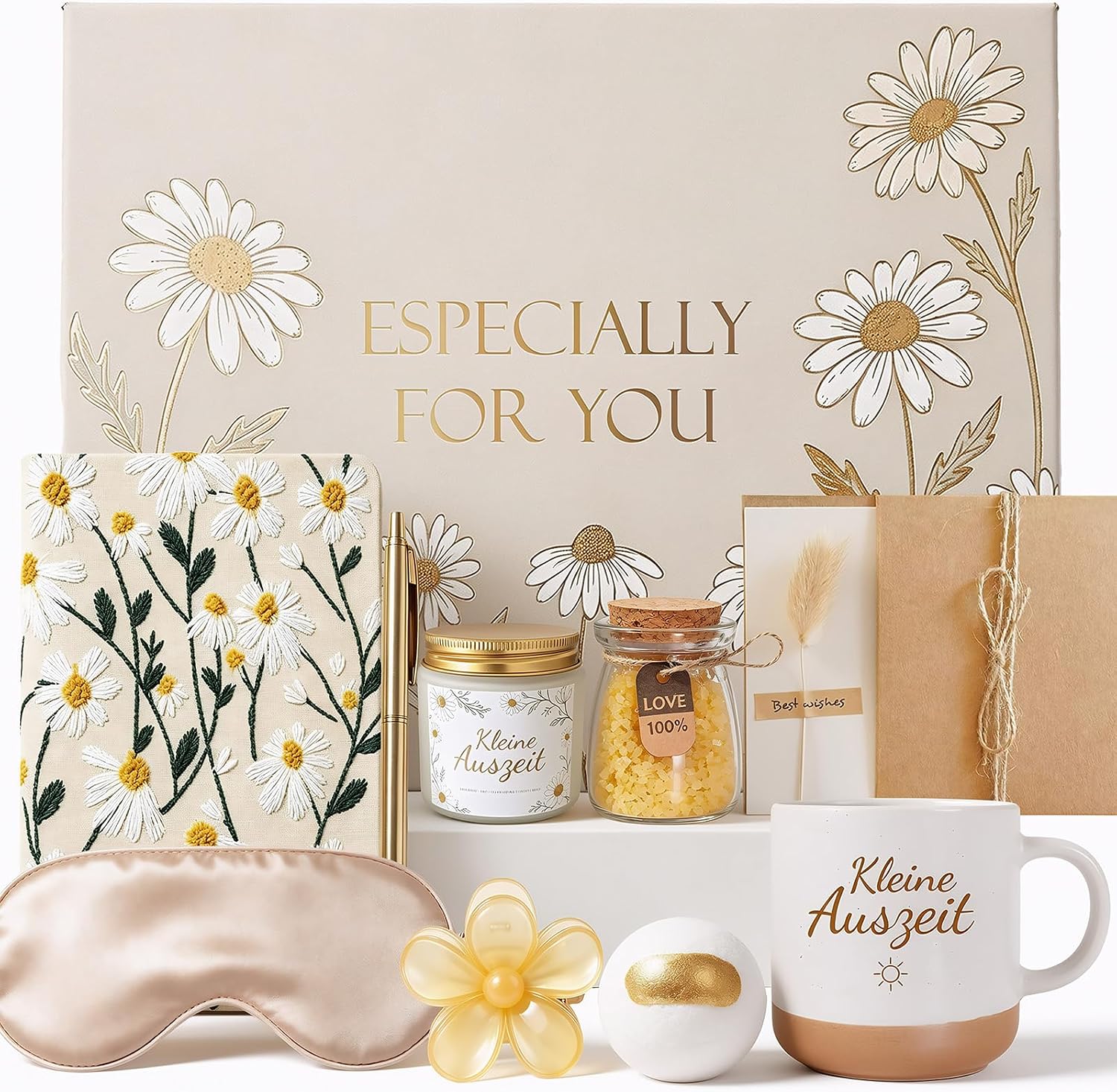 Gifts for Women, Coffee Cup Spa Selfcare Gift Idea for Women, Wellness Gift Set Girlfriend Birthday Valentine's Day Mother's Day Christmas Day Gifts Mum, Sister, Best Friend – Bild 8