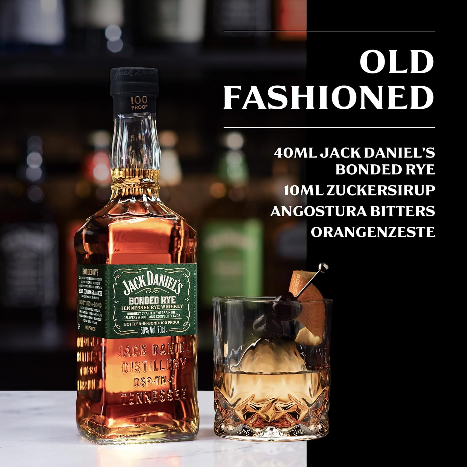 Jack Daniel's Bonded Rye Tennessee Whiskey 0.7 L - 50% Vol. – Bild 8