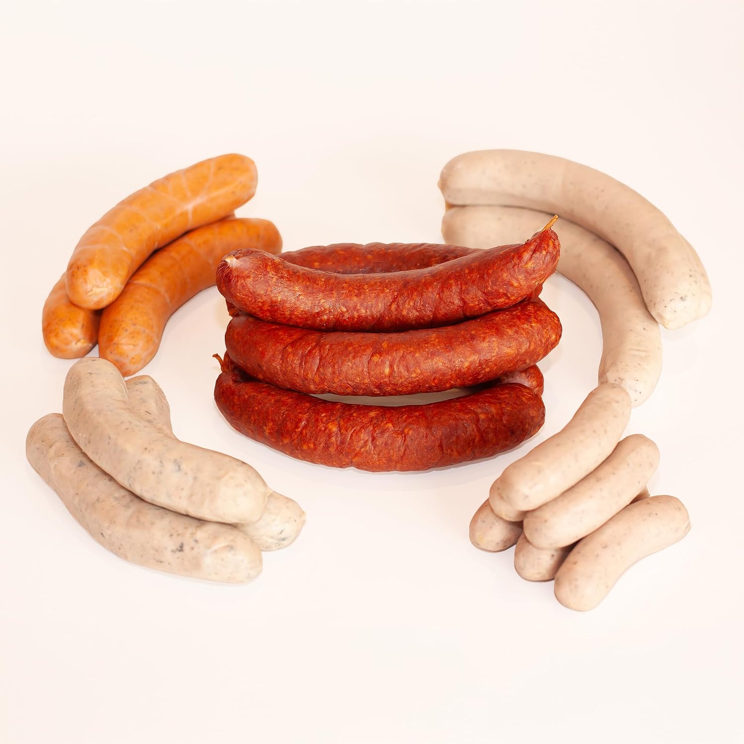 MEISTER'S Grill Package Bratwurst, Cheese Sausage, Smoked Sausage Debrecziner, BBQ Bratwurst without Bowels, Christmas Market Barbecue Sausage, Rusted Sausage in Food Package for Grilling and Roasting – Bild 6