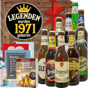 Legends 1971 / Beers from Germany / Gift Idea 1971