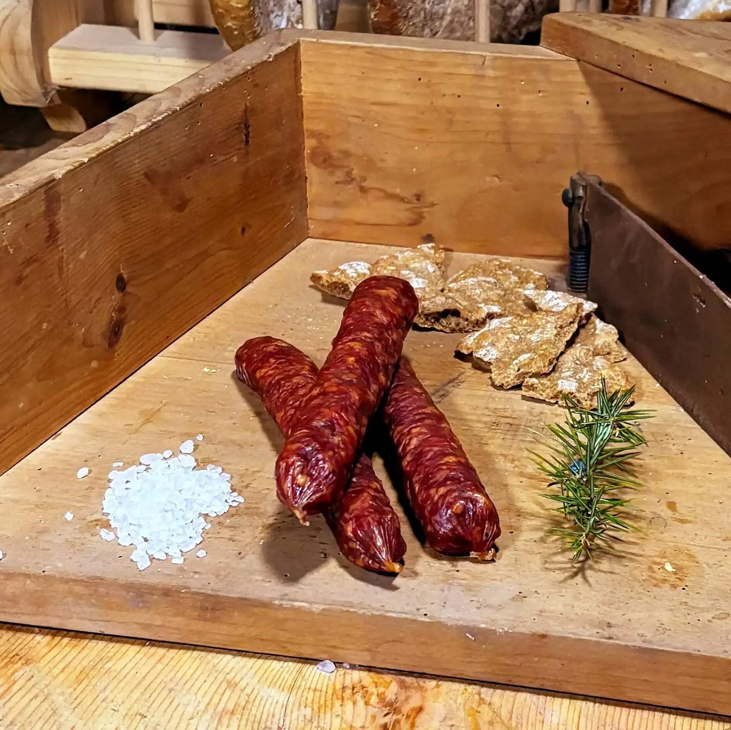Wander Tasting Package - South Tyrolean Specialities Package - Bacon, Salami, Kaminwurzen Handcrafted & Traditionally Refined – Bild 7