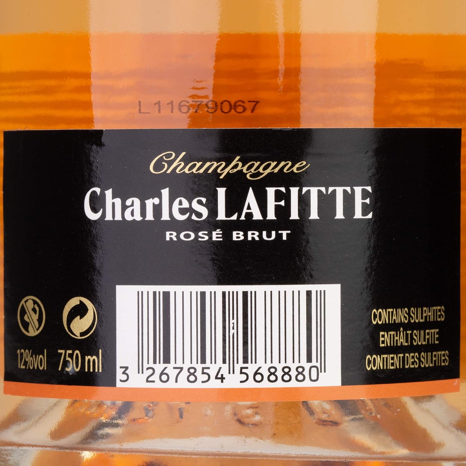 Champagne Charles Lafitte 1834 Brut Rosé with Gift Box (1 x 0.75 L) – Bild 6