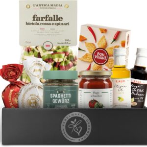 Viva Italy Gift Basket Filled with Finest Italian Delicacies – Gift Basket Delicatessen for Birthday and Christmas for Men and Women