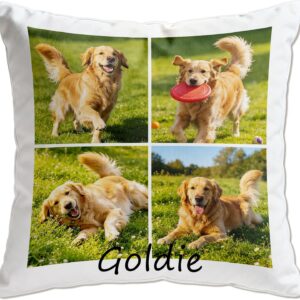 Cushion with Photo Personalised, Photo Cushion Design Your Own Picture, Memory Pillow Individual, Personal Gift for Family, Partner, Friends (Photo 4)