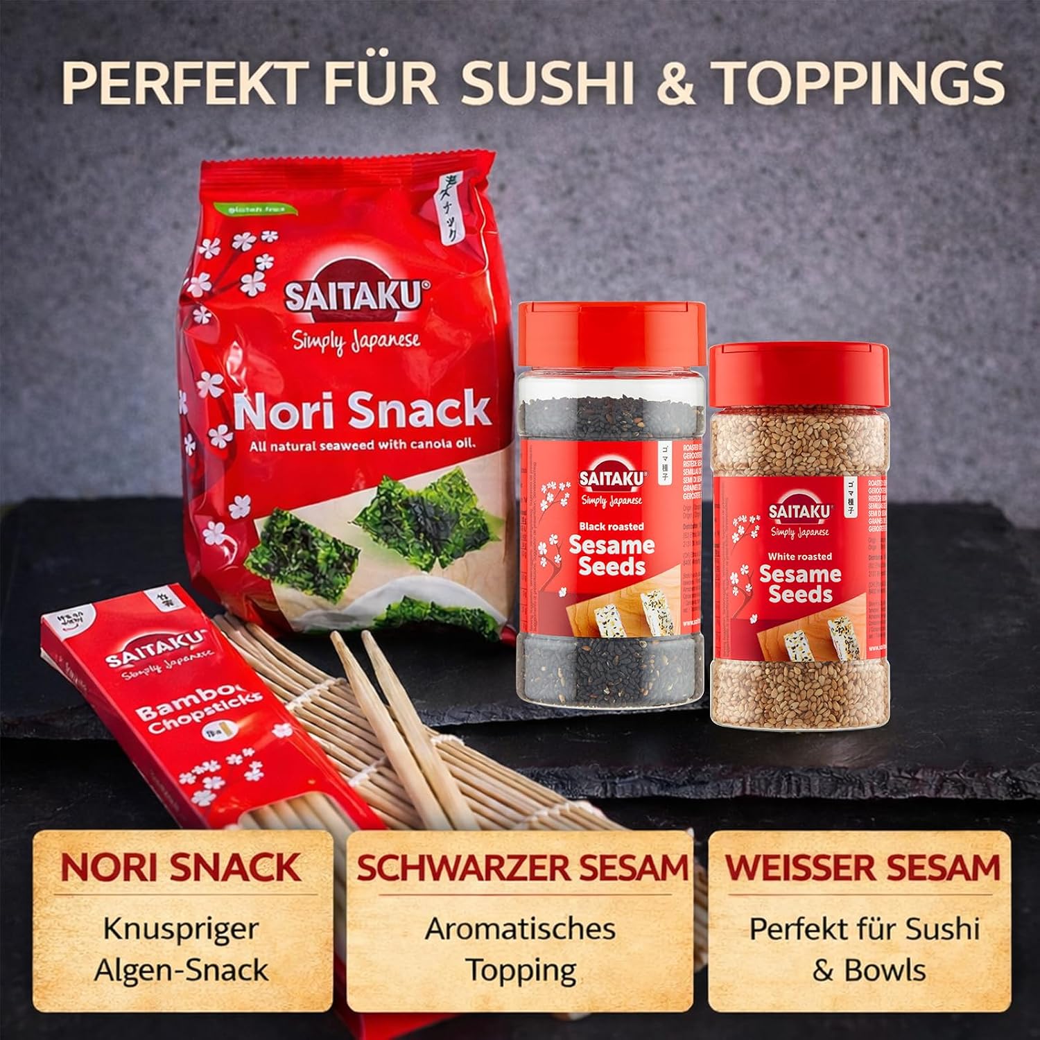 Sushi Gift Box - 14 Piece Japan Food Set – Bild 3