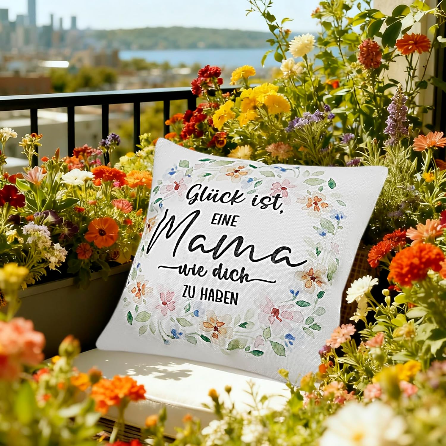 Mama & Dad Cushion Covers, Set of 2, Gift for Mother's Day, Father's Day, Birthday Gift for Parents, Mother and Father, Mother's Day Gifts, Christmas, Gift Idea Design – Bild 5