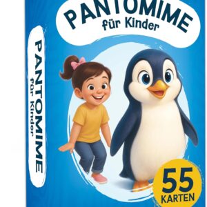 LIKARTO Pantomime Game for Children, Fun Family Guessing Game, for Outdoors and Indoors, Gift Idea for Girls and Boys, for Ages 4, 5, 6, 7, 8, 9 Years Old (English Language Not Guaranteed)