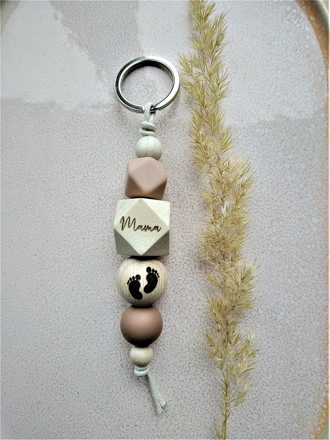 Personalised Pregnancy Keyring Gift Birth Gift – Bild 6