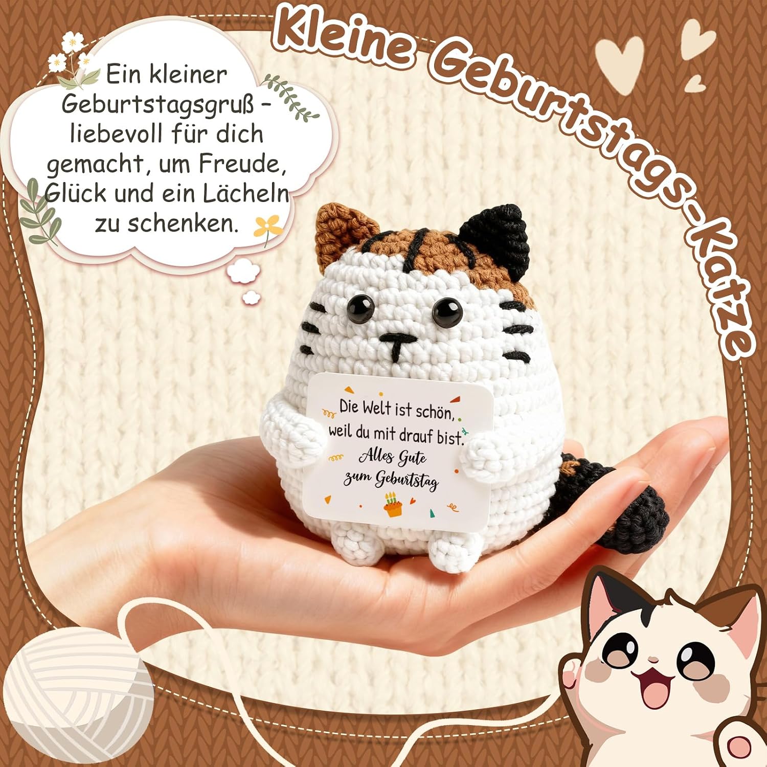 Giftota Birthday Gift for Women - Pocket Hug - Gift for Girlfriend Women Sister Colleague - Happy Birthday - Small Gifts – Bild 5