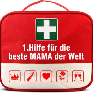 TUZELIYA Gifts for Mum – 1st Aid Bag for Expectant Mum & Mum – Funny Pregnancy Gift – Baby Shower Gift – Money Gifts Birthday – Mother’s Day Gifts Mother’s Day