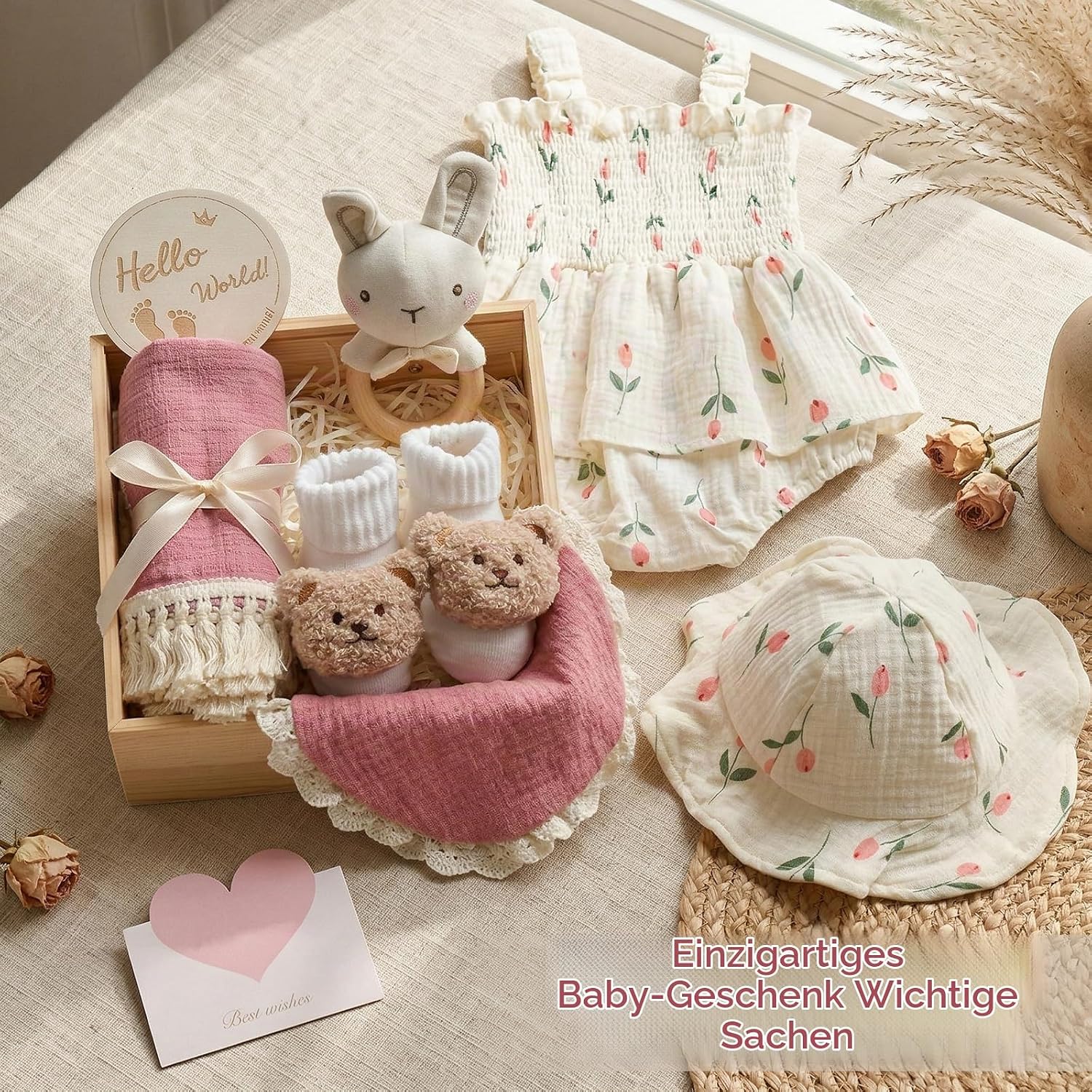 TUZT Baby Gift for Birth for Newborn Girls First Equipment Set – Bild 7